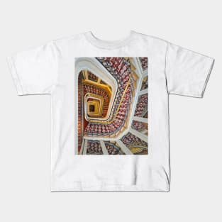 Abstract shape luxurious stairs Kids T-Shirt